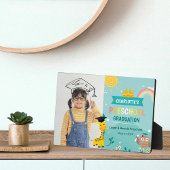 Dierlijk Kind Voorschoolse Foto Afstuderen Keepsak Fotoplaat