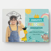 Dierlijk Kind Voorschoolse Foto Afstuderen Keepsak Fotoplaat (voorkant)