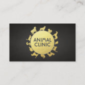 Dierlijk Klinisch Ziekenhuisziekenhuis Afsprakenkaartje (Voorkant)