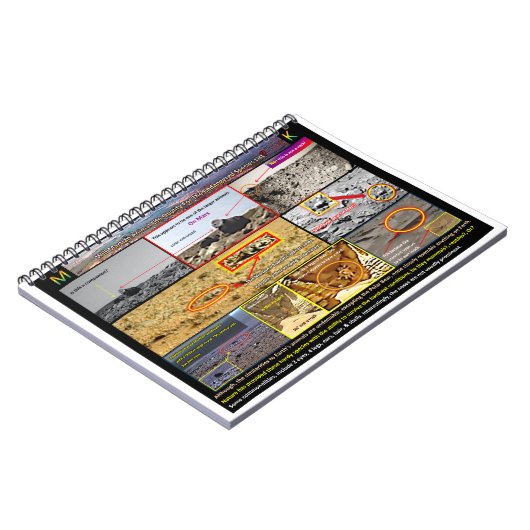 Dierlijk leven in Martian Notitieboek (Linkerzijde)