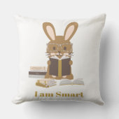 Dierlijk lezen Hoek Decor Kussen (Voorkant)