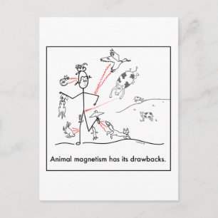 Dierlijk Magnetisme: ansichtkaarten Briefkaart