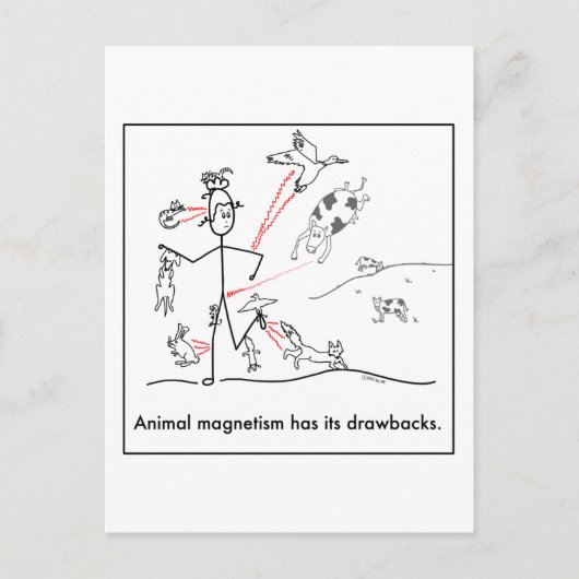 Dierlijk Magnetisme: ansichtkaarten Briefkaart (Voorkant)