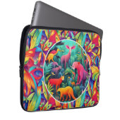 Dierlijk Oerwoud Laptop Sleeve (Voorkant Rechts)