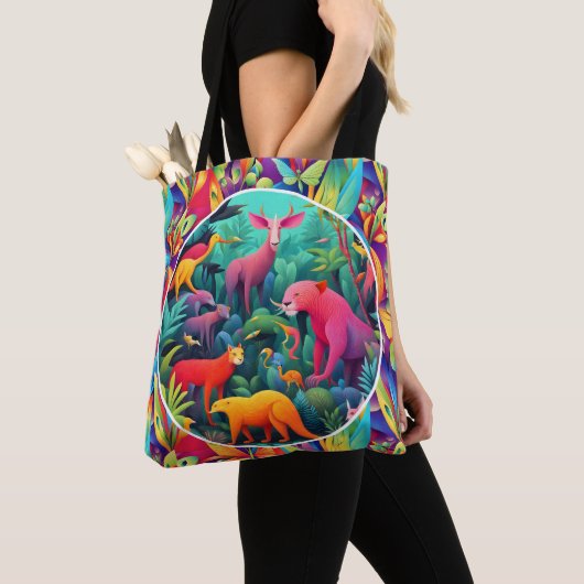 Dierlijk Oerwoud Tote Bag (Dichtbij)