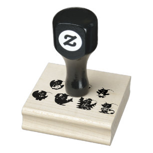dierlijk olifant-olifant-kind rubberstempel
