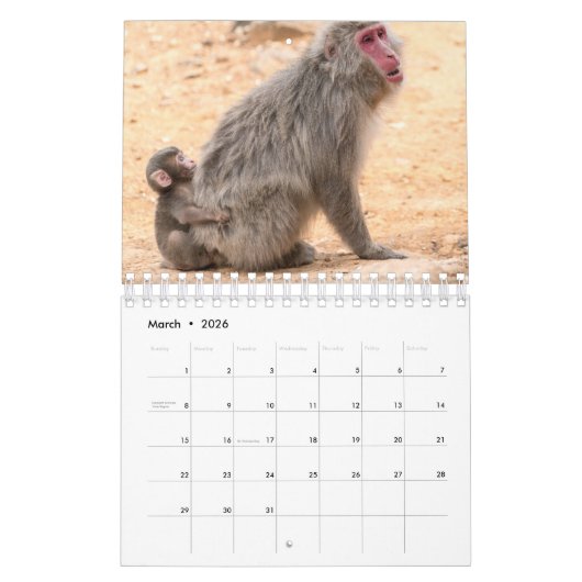 Dierlijk Ouderschap Kalender (Mar 2026)