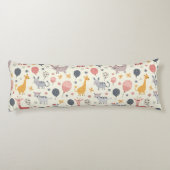 Dierlijk patroon lichaamskussen (Achterkant)