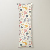 Dierlijk patroon lichaamskussen (Achterkant (Verticaal))