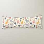 Dierlijk patroon lichaamskussen (Voorkant)