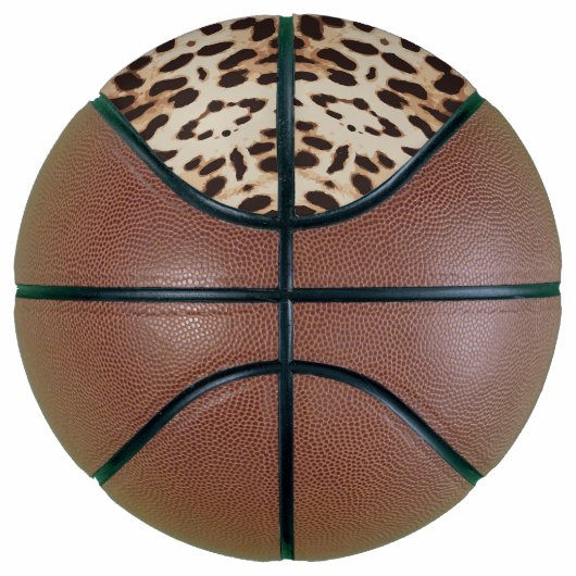 Dierlijk patroon van de Druk van Leopard Basketbal (Rechts)