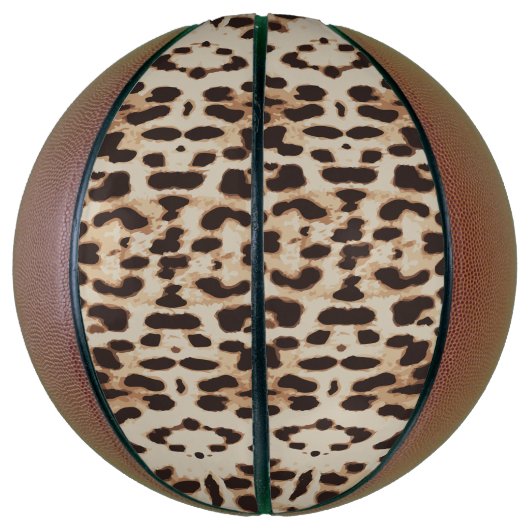 Dierlijk patroon van de Druk van Leopard Basketbal (Verticaal)