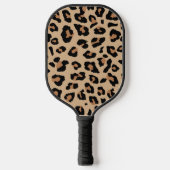 Dierlijk patroon van de Druk van Leopard Pickleball Paddle (Voorkant)