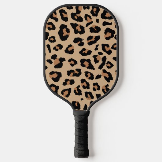 Dierlijk patroon van de Druk van Leopard Pickleball Paddle (Voorkant)