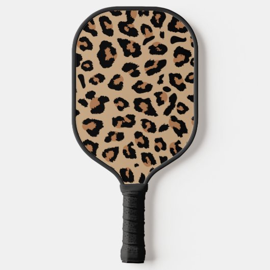 Dierlijk patroon van de Druk van Leopard Pickleball Paddle (Achterkant)
