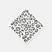 Dierlijk patroon van de Druk van Leopard Servet (Hoek)