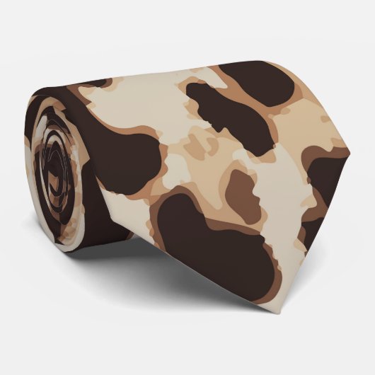 Dierlijk patroon van de Druk van Leopard Stropdas (Opgerold)