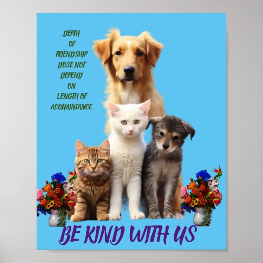 dierlijk poster (Voorkant)