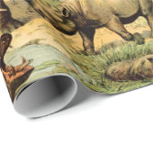  dierlijk print Afrikaanse wilde dieren Cadeaupapier (Rol Hoek)