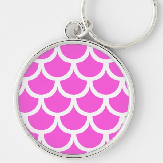 Dierlijk rond patroon sleutelhanger (Voorkant)