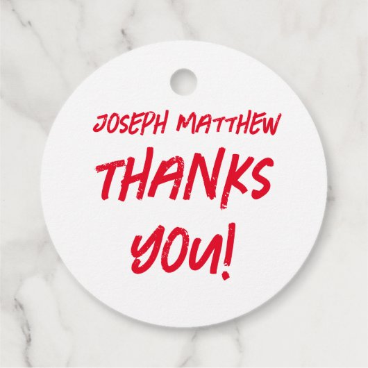 Dierlijk thema bedankjes labels (Achterkant)