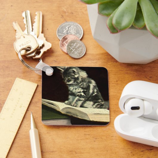 dierlijk, Victoriaans keukenboek met verkuistertj Sleutelhanger (Bureau)