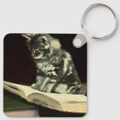 dierlijk, Victoriaans keukenboek met verkuistertj Sleutelhanger (Achterkant)