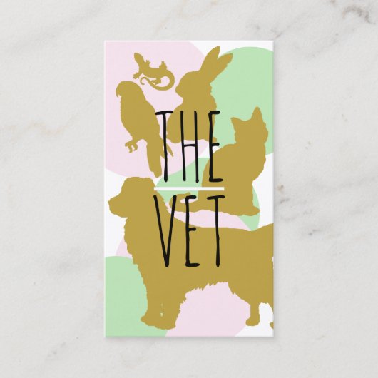 Dierlijk Visitekaartje (Voorkant)