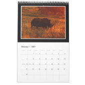 Dierlijk wild Afrika 2013 (ELK JAAR) Kalender (Feb 2027)