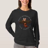 Dierlijk wild Chinees bos China Red Panda T-shirt (Voorkant)