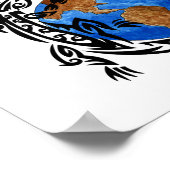 Dierlijke Aarde Poster (Hoek)