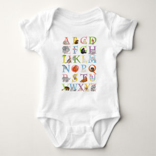 Dierlijke ABC-baby lichaamskostuums Romper