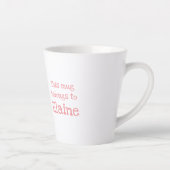 Dierlijke ABC E is bestemd voor mok van olifantenl (Rechts)