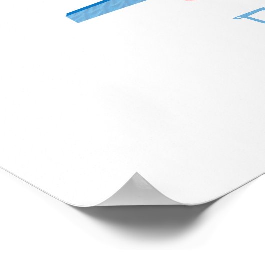 Dierlijke ABC F is voor flamingo print (Hoek)