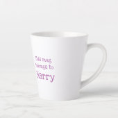 Dierlijke ABC H is bestemd voor hippo latte mok (Rechts)