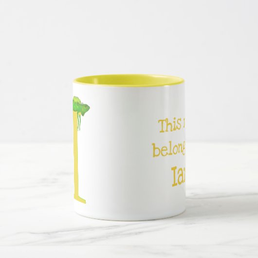 Dierlijke ABC I is bedoeld voor de mok van leguane (Midden)