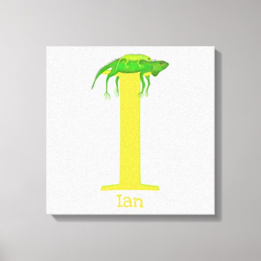 Dierlijke ABC I is bestemd voor het drukken van le Canvas Afdruk (Voorkant)