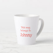 Dierlijke ABC J is bestemd voor de mok van blauw ( (Rechterhoek)