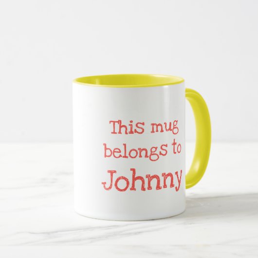 Dierlijke ABC J is bestemd voor de mok van jakhalz (Voorkant rechts)