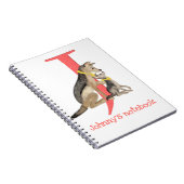 Dierlijke ABC J is bestemd voor notitieboek van na (Rechterzijde)