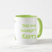 Dierlijke ABC K is bestemd voor de mok van koala (Voorkant rechts)