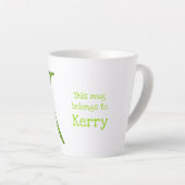 Dierlijke ABC K is bestemd voor koala latte mok (Rechterhoek)