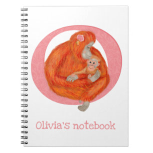 Dierlijke ABC O is bestemd voor orangutaan notitie Notitieboek