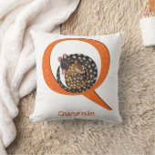 Dierlijke ABC Q: quollkussen Kussen (Deken)