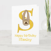 Dierlijke ABC S is bestemd voor de slotenverjaarda Kaart (Voorkant)