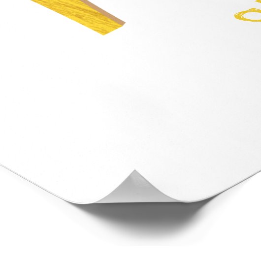 Dierlijke ABC S is bestemd voor sloopdruk Poster (Hoek)