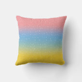 Dierlijke ABC U is bestemd voor eenhoornkussen Kussen (Achterkant)