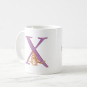 Dierlijke ABC X is bestemd voor xerus mok (Voorkant links)