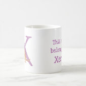 Dierlijke ABC X is bestemd voor xerus mok (Center)