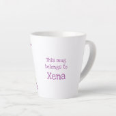 Dierlijke ABC X is bestemd voor xerus mok (Rechterhoek)